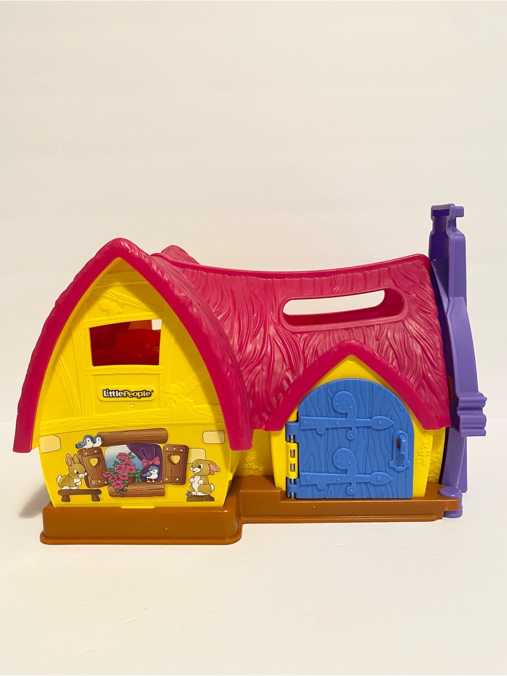 Fisher Price Little People Disney Snow White Princess Dwarfs Musical Cottage Toy